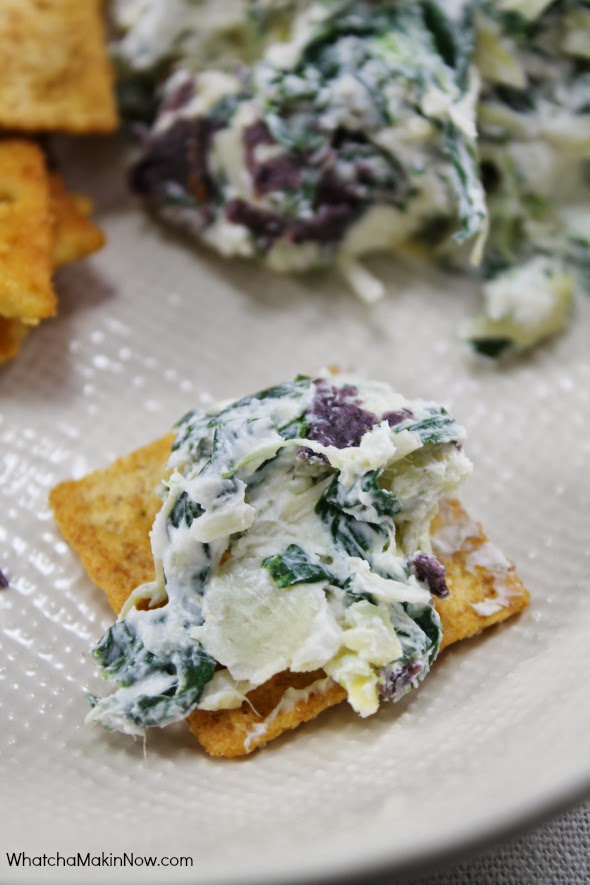 Whatcha Makin' Now? SpinachArtichoke Cheese Ball