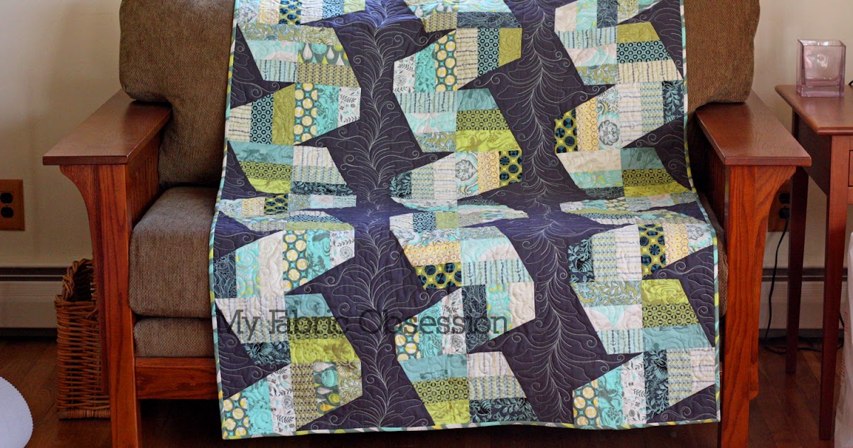 My Fabric Obsession Finished the baby quilt!