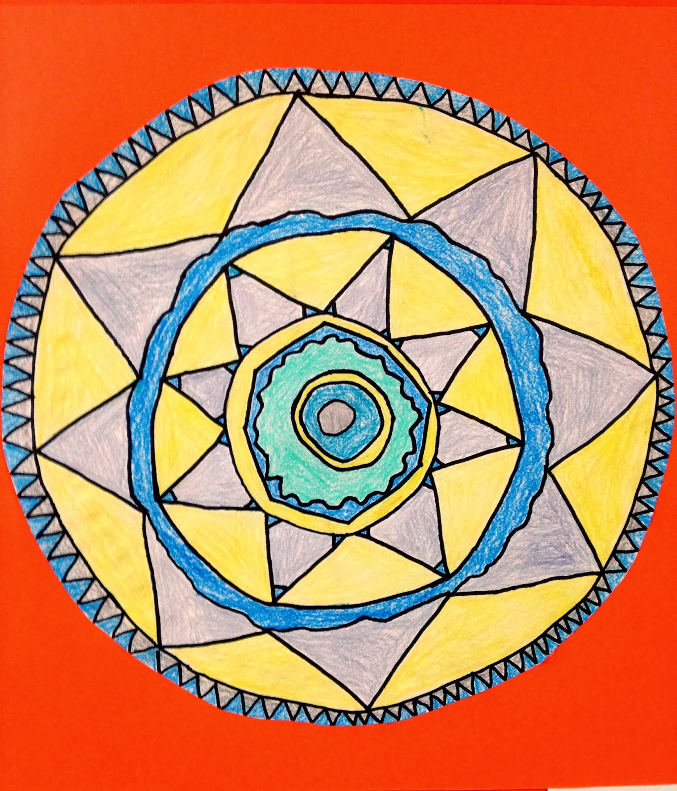 Class 6th Grade Mandalas