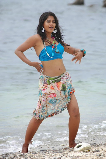 Actress Bindu Madhavi Hot Navel Show Photos