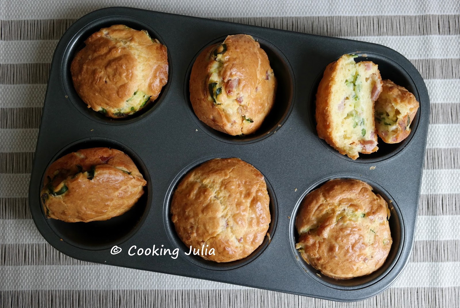 Muffin Courgette Lardon Marmiton