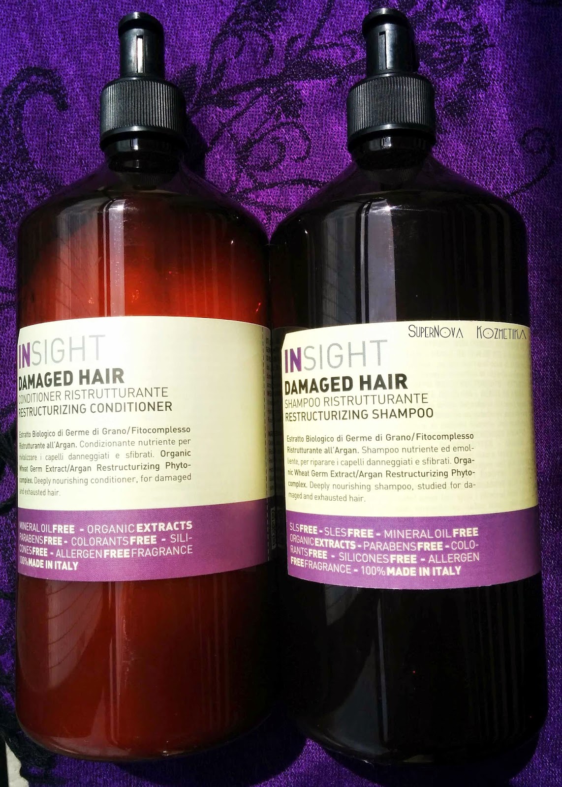 SuperNova Kozmetika Insight Damaged Hair Restructurizing Shampoo