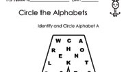 Kids Worksheets: Alphabet Recognition Worksheets for Preschool and Pre