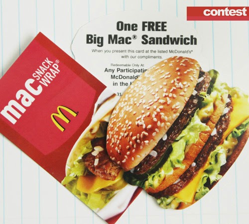 Mcdonalds december coupons