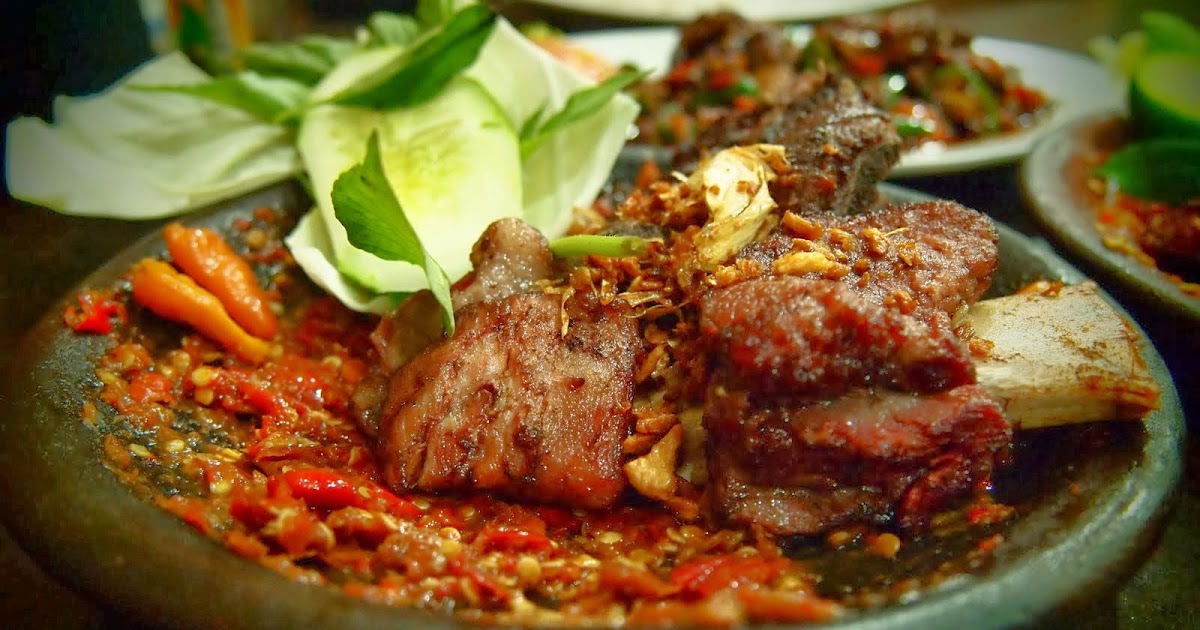Indonesian Original Recipes: smashed beef ribs ala jakarta ( iga penyet ) indonesian recipes