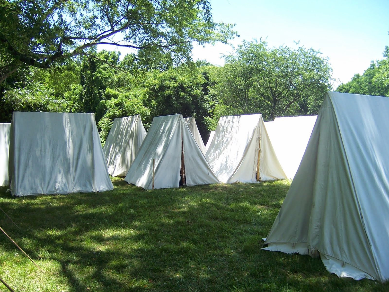 Monmouth Battlefield - Re-enactment weekend