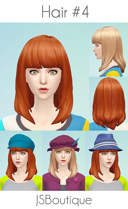 Jsboutique Hair 1 Comes In All The Default Ea Hair | my sims 4 blog jsboutique hair 4 for females Jsboutique Hair 1 Comes In All The Default Ea Hair | my sims 4 blog jsboutique hair 4 for females