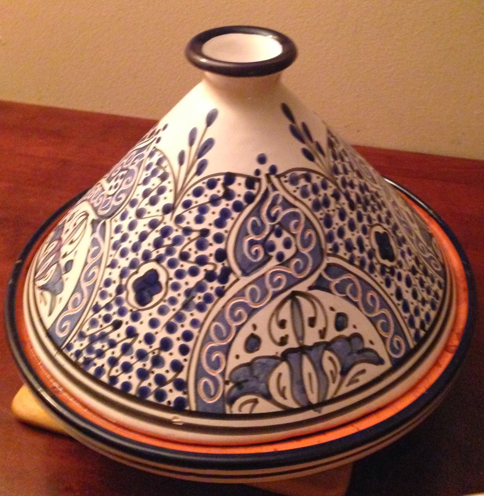 Beany Malone WilliamsSonoma Tunisian HandPainted Fresco Tagine