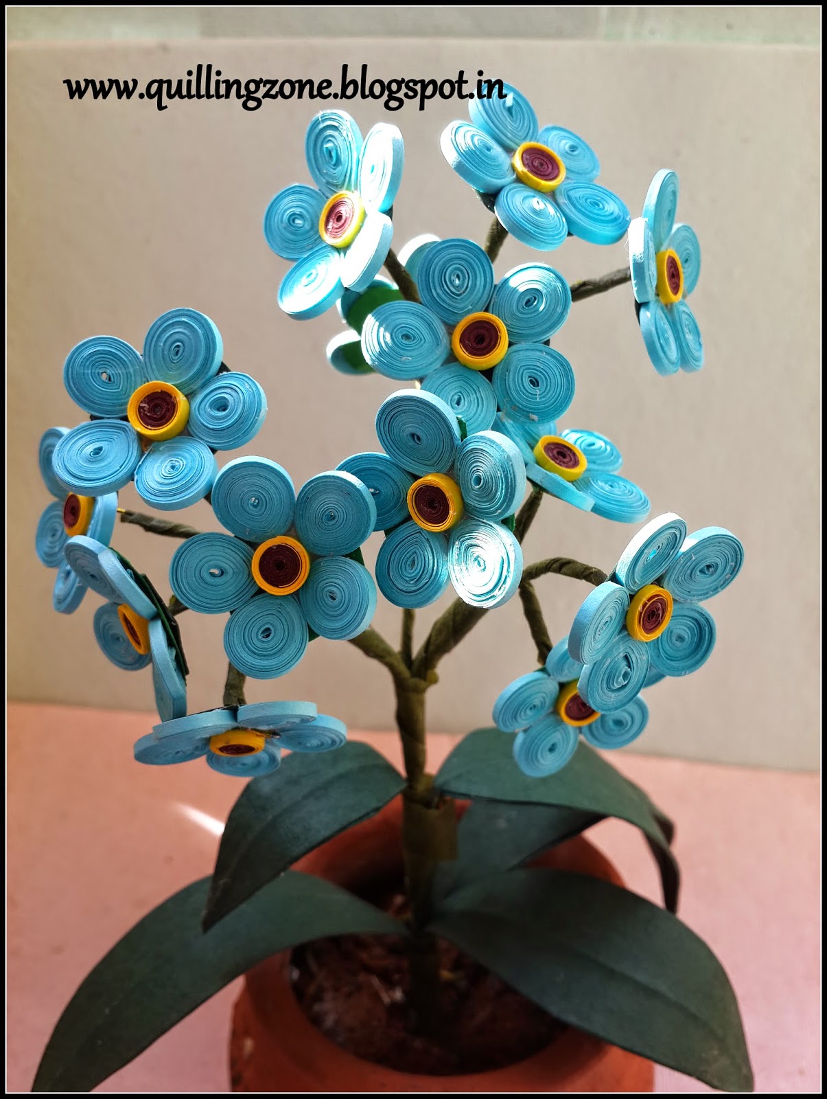 My Quilling Zone me not