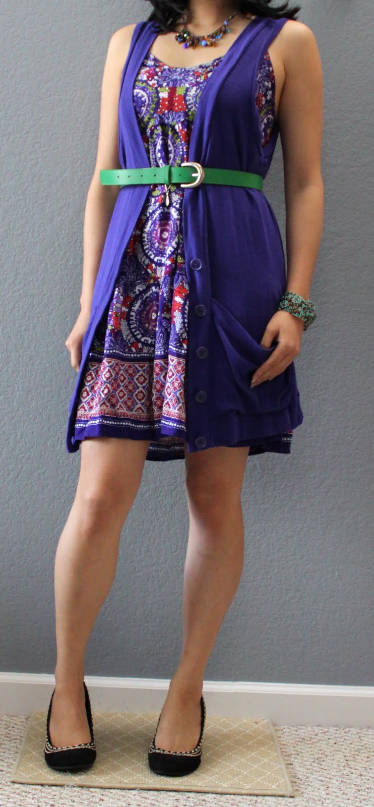 LePetiteLemon Outfit 13 Long Purple Vest