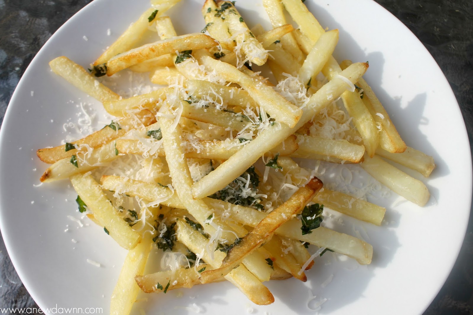 Parmesan Cilantro French Fries {Recipe} A New Dawnn