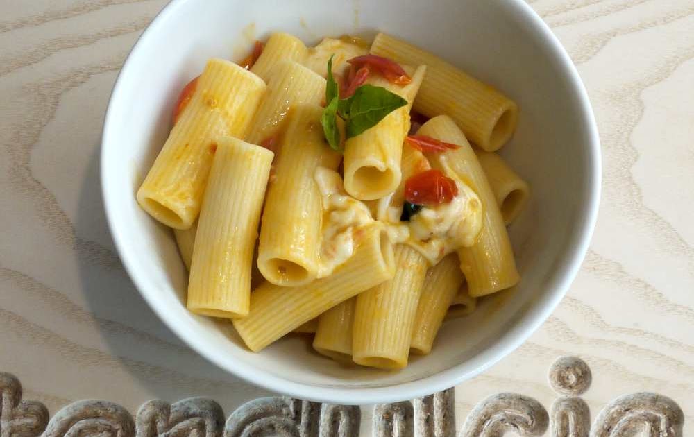Aliter Dulcia rigatoni alla sorrentina
