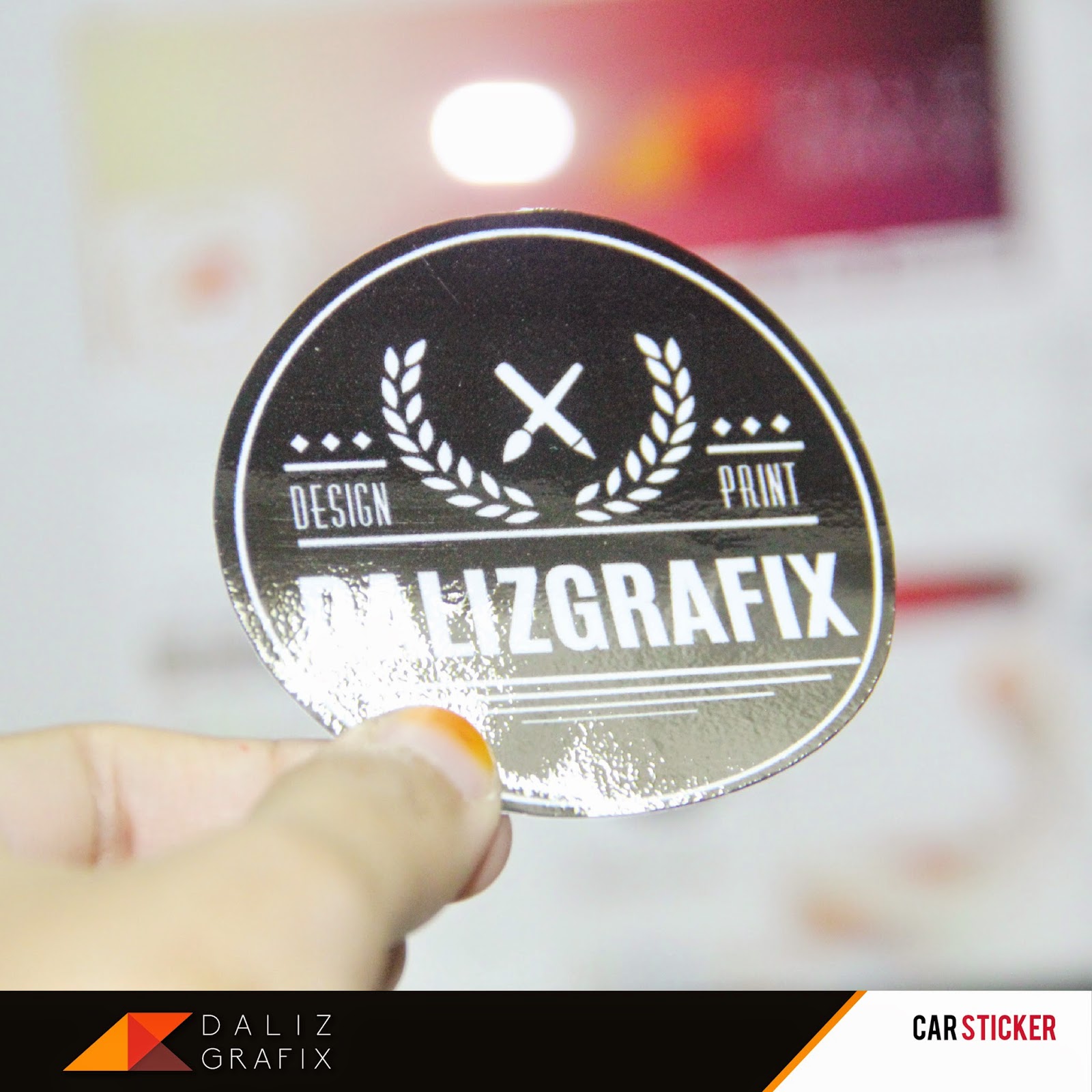 STICKER WITH GLOSS LAMINATION Dalizgrafix Printing