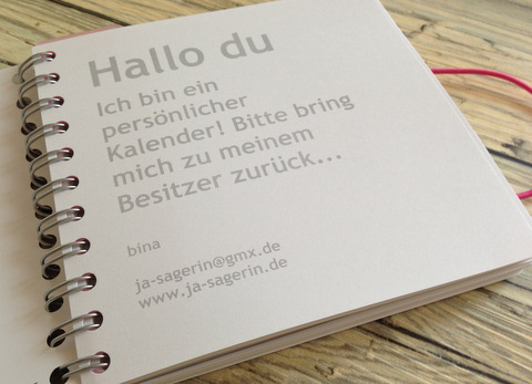 Ja Test Personlicher Kalender Sommer Give Away