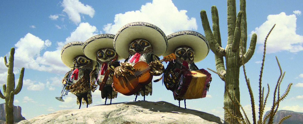 Resultado de imagen para mariachi de buhos de rango