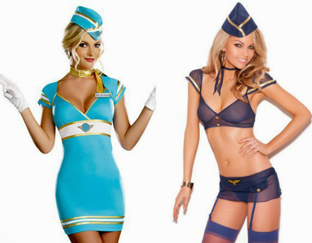 These Flight Attendant Costumes... 