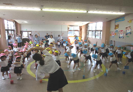新発田聖母こども園の園日記 運動会リハーサル
