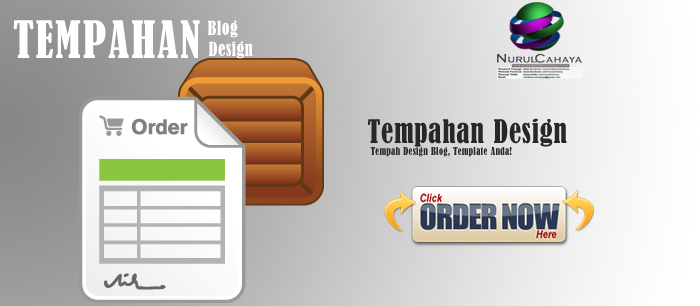 Tempah Design Blog Anda!