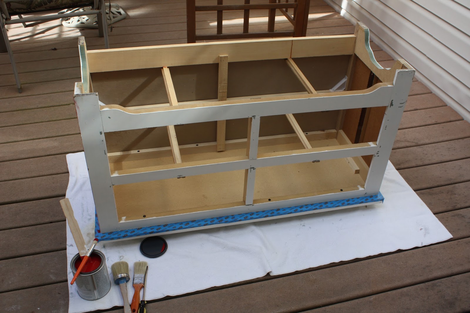 Painting Particle Board Furniture with Chalk Paint