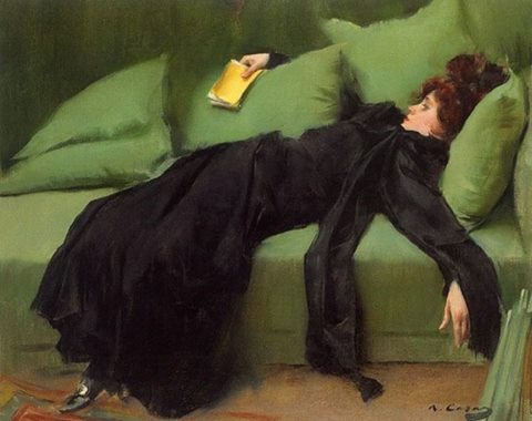 Ramón Casas. Jove Decadent, 1910