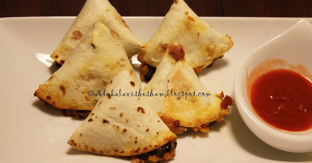 Adukala Vishesham Mexican Veg Samosa