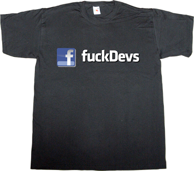 facebook developer fun t-shirt ephemeral-t-shirts