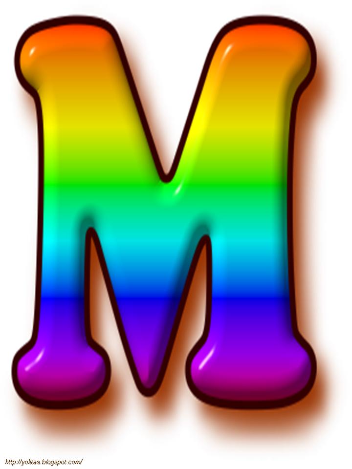 Alfabeto arco iris. | Oh my Alfabetos!