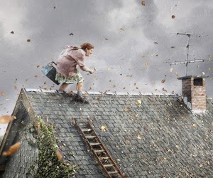 Short Jewish Gal Up On The Roof