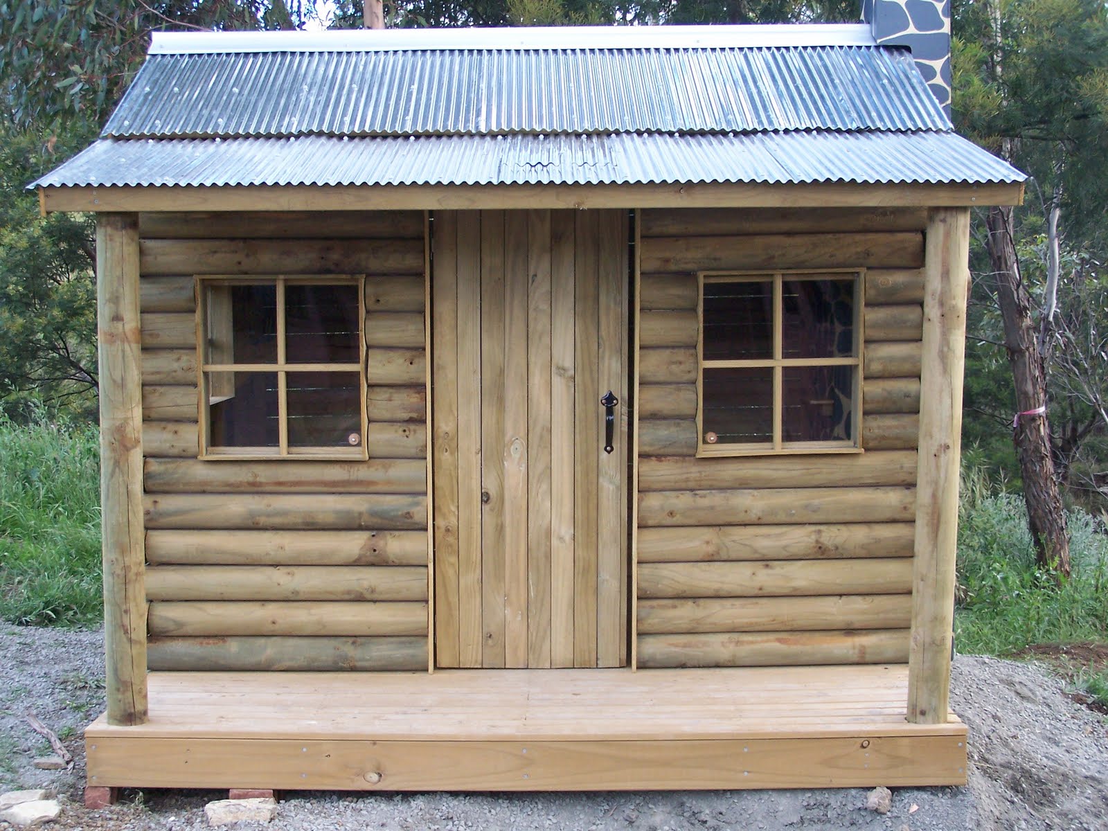 Kids Castles Log Cabin Cubby