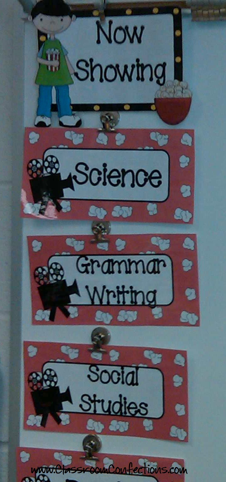 my movie themed classroom classroom activities social studies