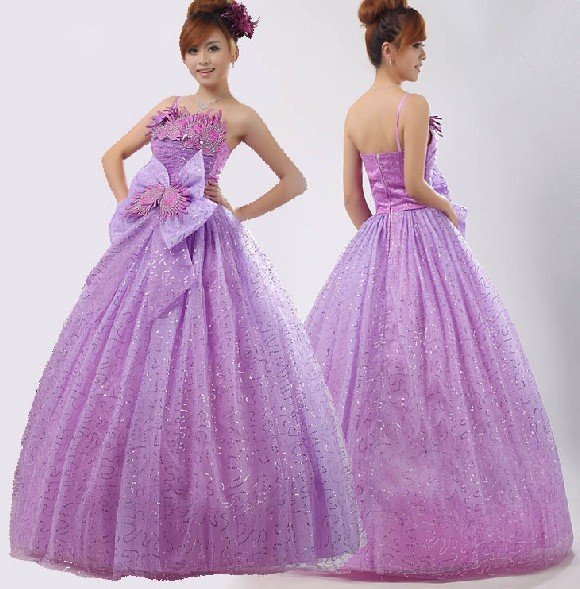 light purple dresses for weddings