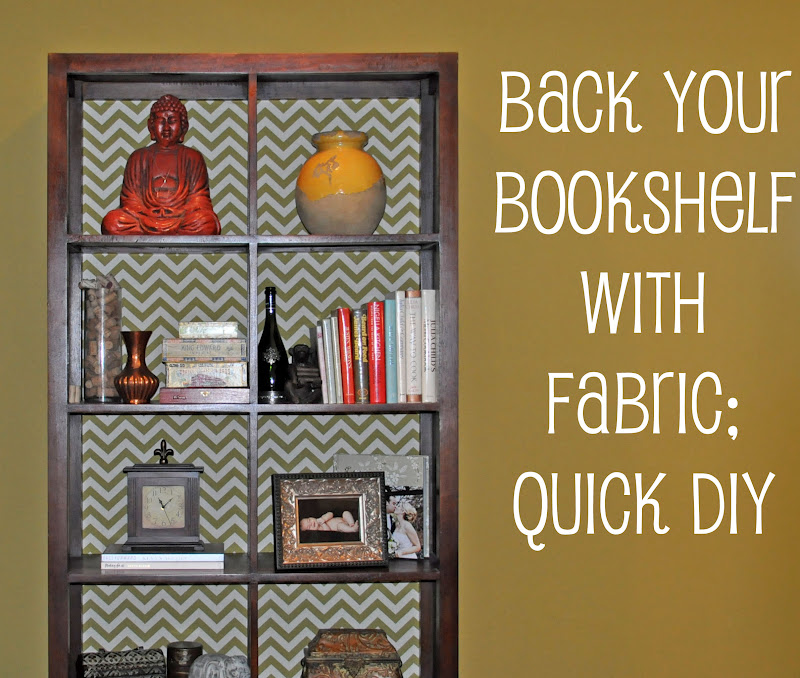 E3 Creations Fabric Backed Bookshelf