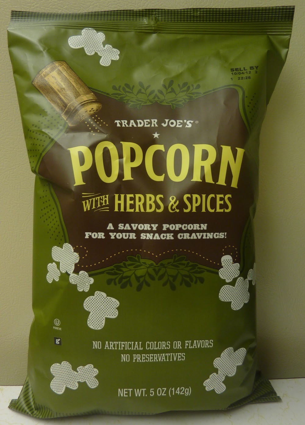 What's Good at Trader Joe's? Trader Joe's Popcorn with Herbs and Spices