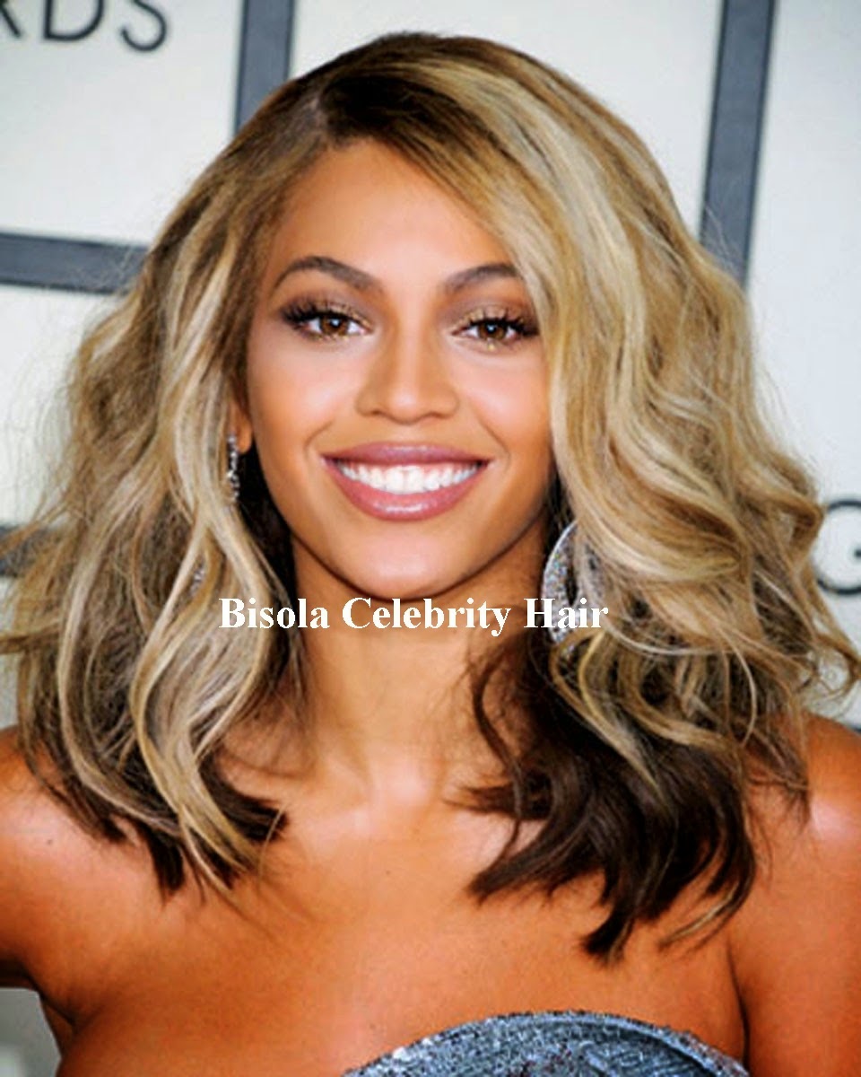 Bisola Hair Short Glamorous Celebrity Custom Instock Beyonce