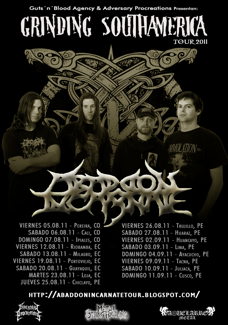 ABADDON INCARNATE TOUR