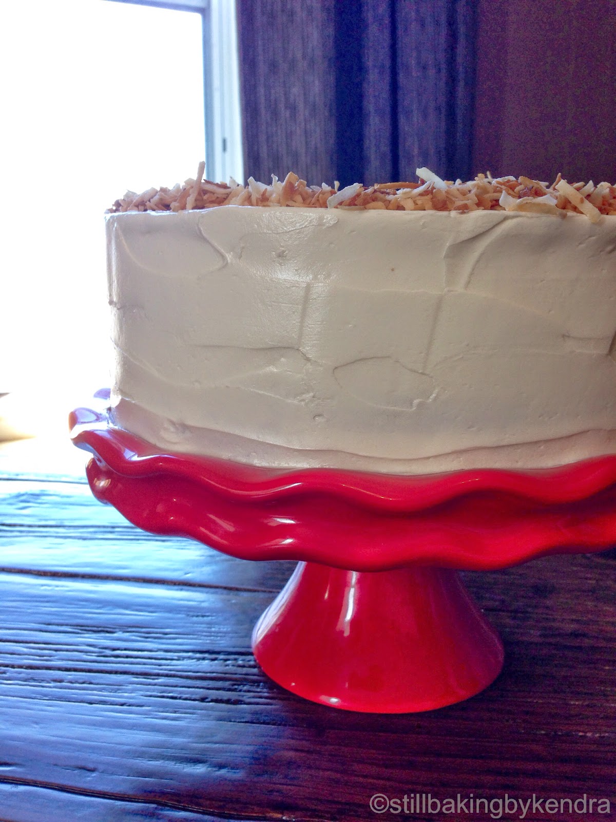 S t i l l . B a k i n g Coconut Cake with Swiss Meringue Buttercream