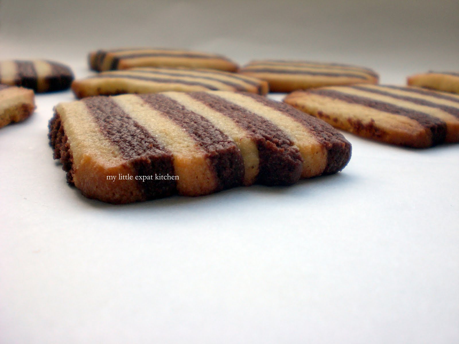 My Little Expat Kitchen Zebra cookies