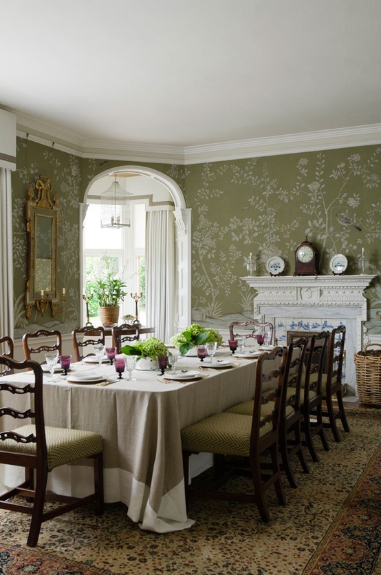 Eye For Design Olive Green Interiors