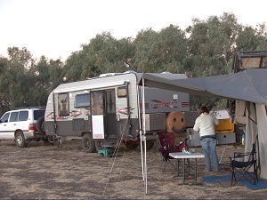 Drovers Camp site at Camooweal
