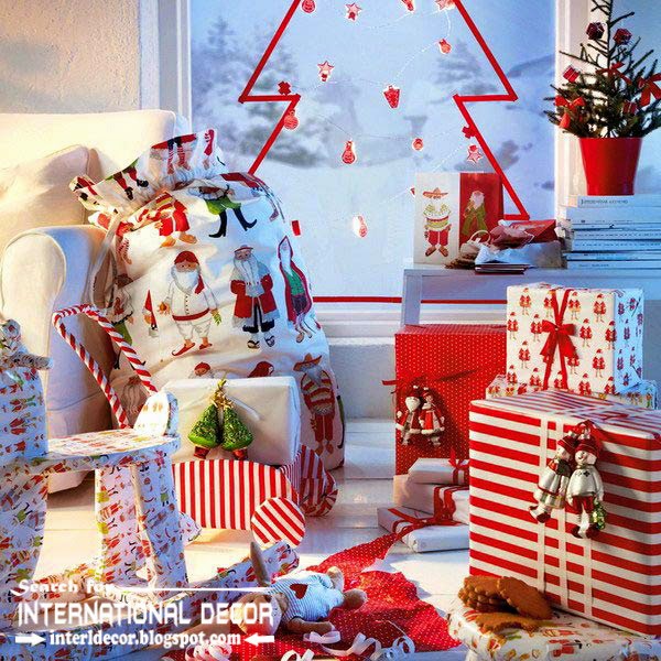 New Ikea Christmas decorations 2015, new year gift decorating ideas from ikea