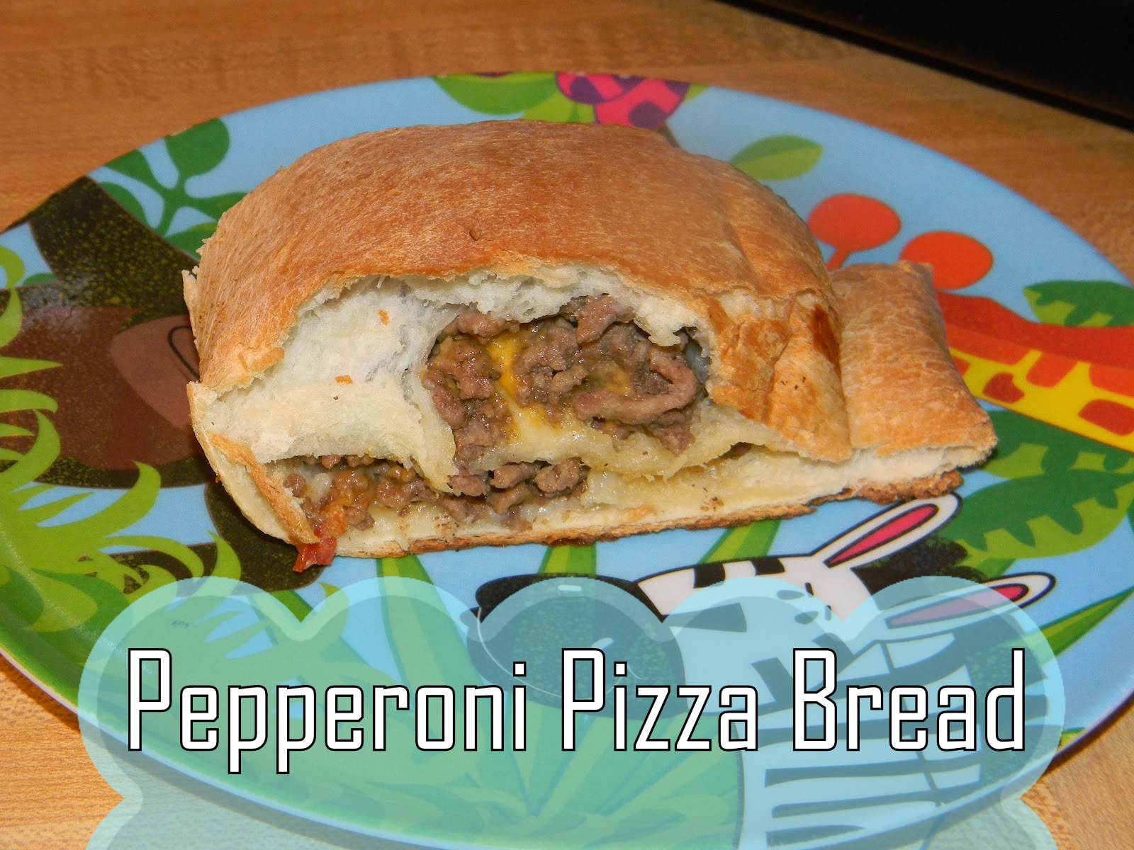 Growing to Four Pepperoni Pizza Bread