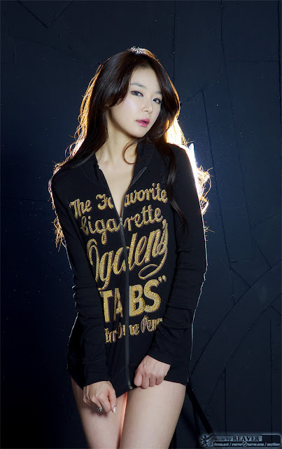2 Lee Eun Seo in Black-very cute asian girl-girlcute4u.blogspot.com