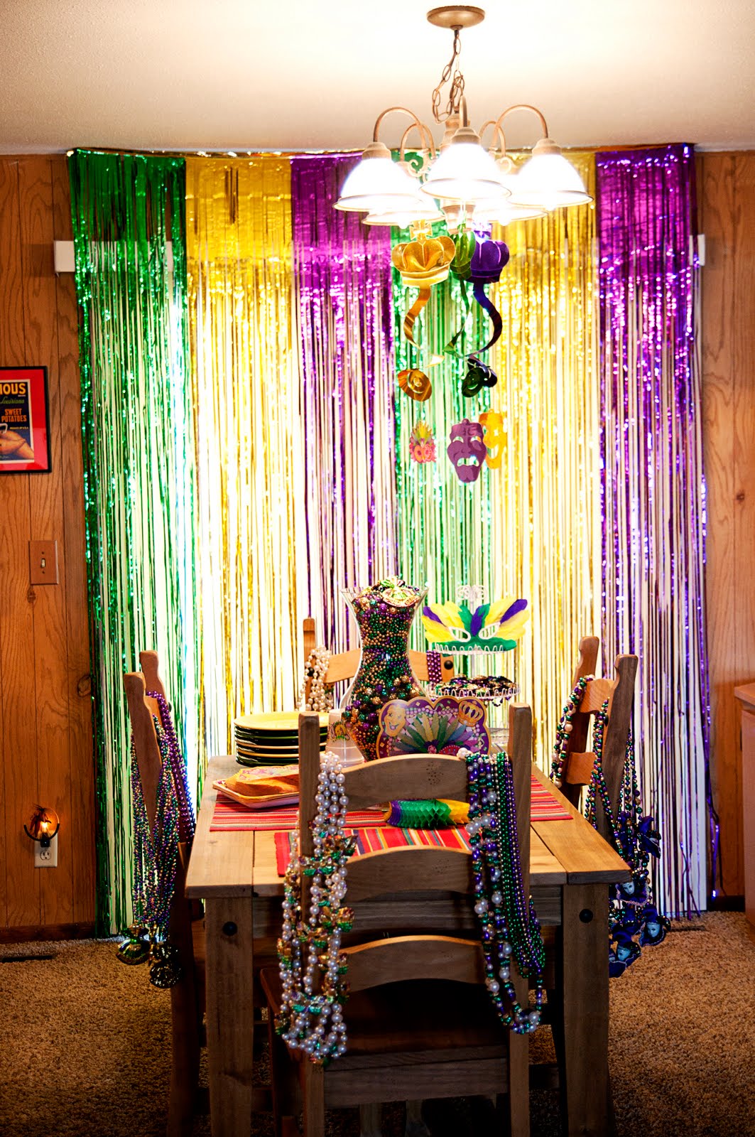 The Mardi Gras Decorations The Farmer And The Southern Belle