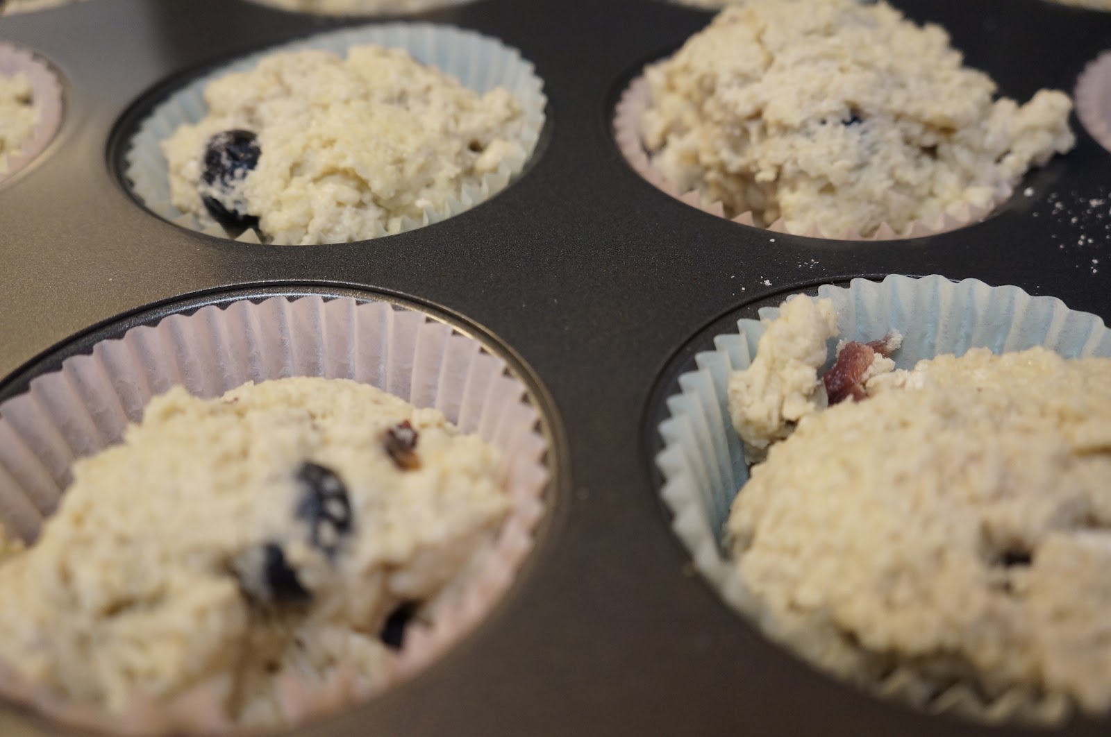 Our Greene Home Blueberry Yogurt Muffins (eggless recipe!)