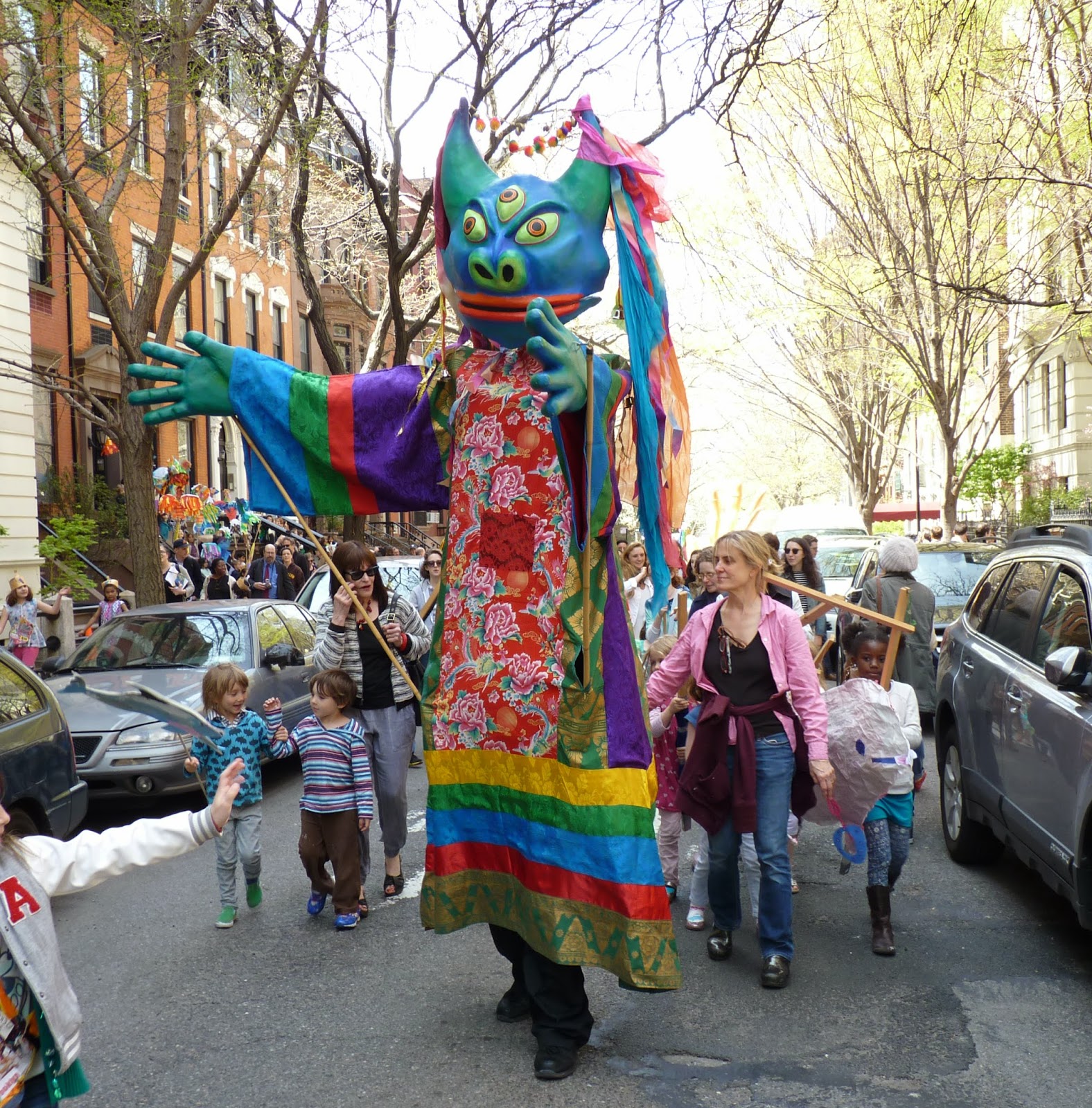 mcbrooklyn Saint Ann's Puppet Parade Brings Lovely Chaos to Brooklyn