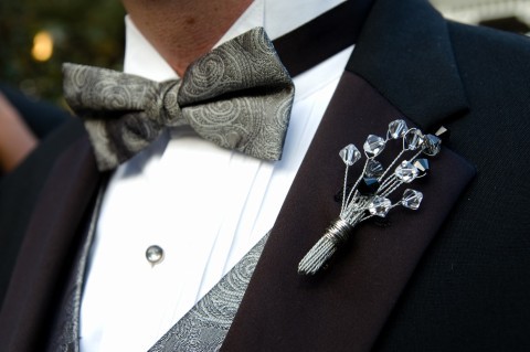 Crystal Boutonniere