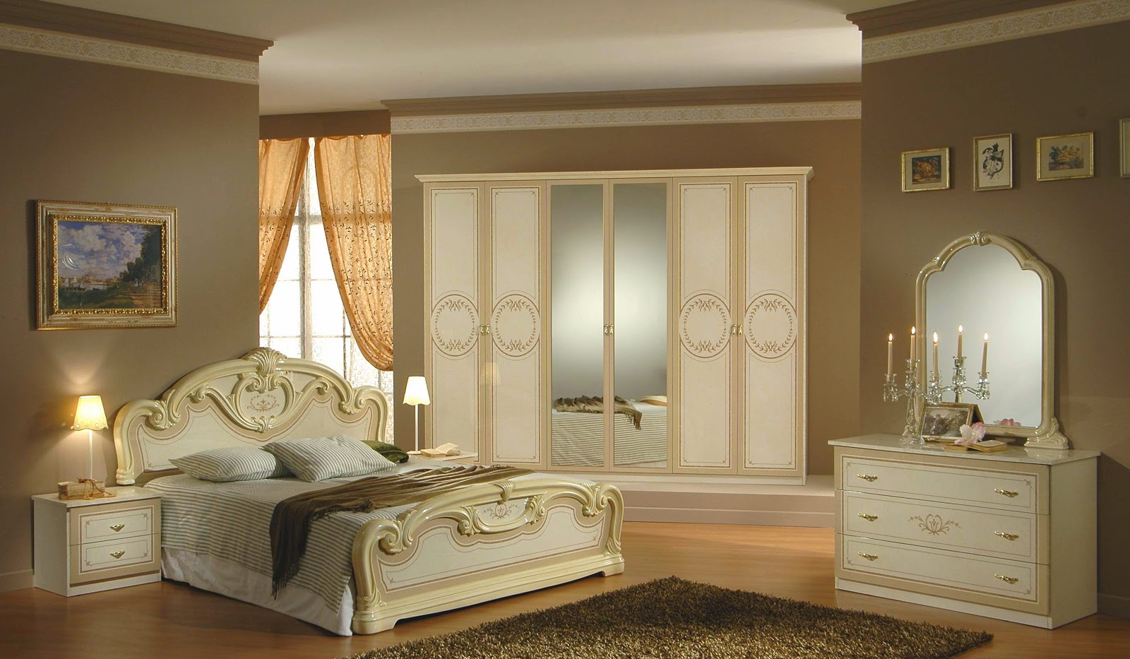 Italian bedroom furniture is beautiful and exciting every person