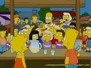  bart se coge a lisa, homero se coge a LISA, homero discute con lisa, intercambio de palabras