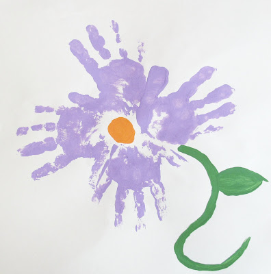 itmom: Handprint Flowers