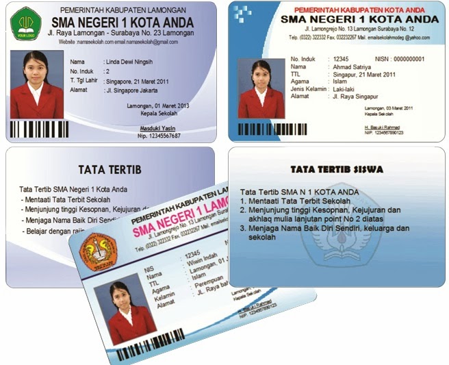 Cara Membuat Id Card Kartu Pelajar | software kartu pelajar Cara Membuat Id Card Kartu Pelajar | software kartu pelajar